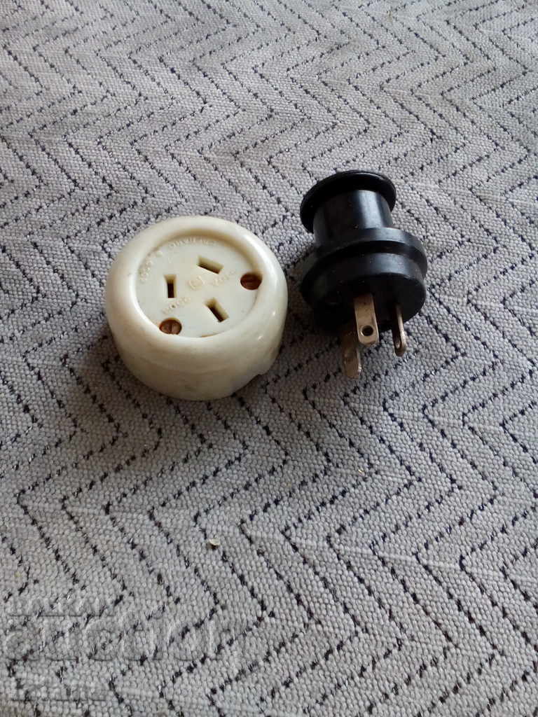 Delivery of Old plug and socket Delivery of Old plug and socket