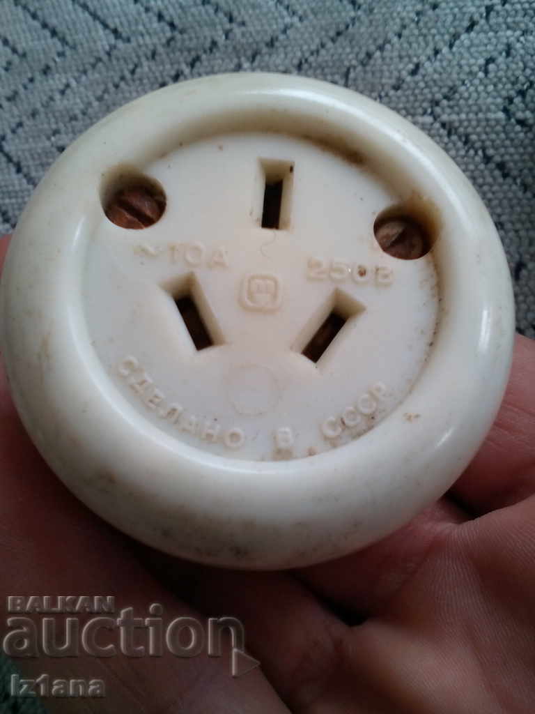 Old plug and socket - 5 Old plug and socket - 5
