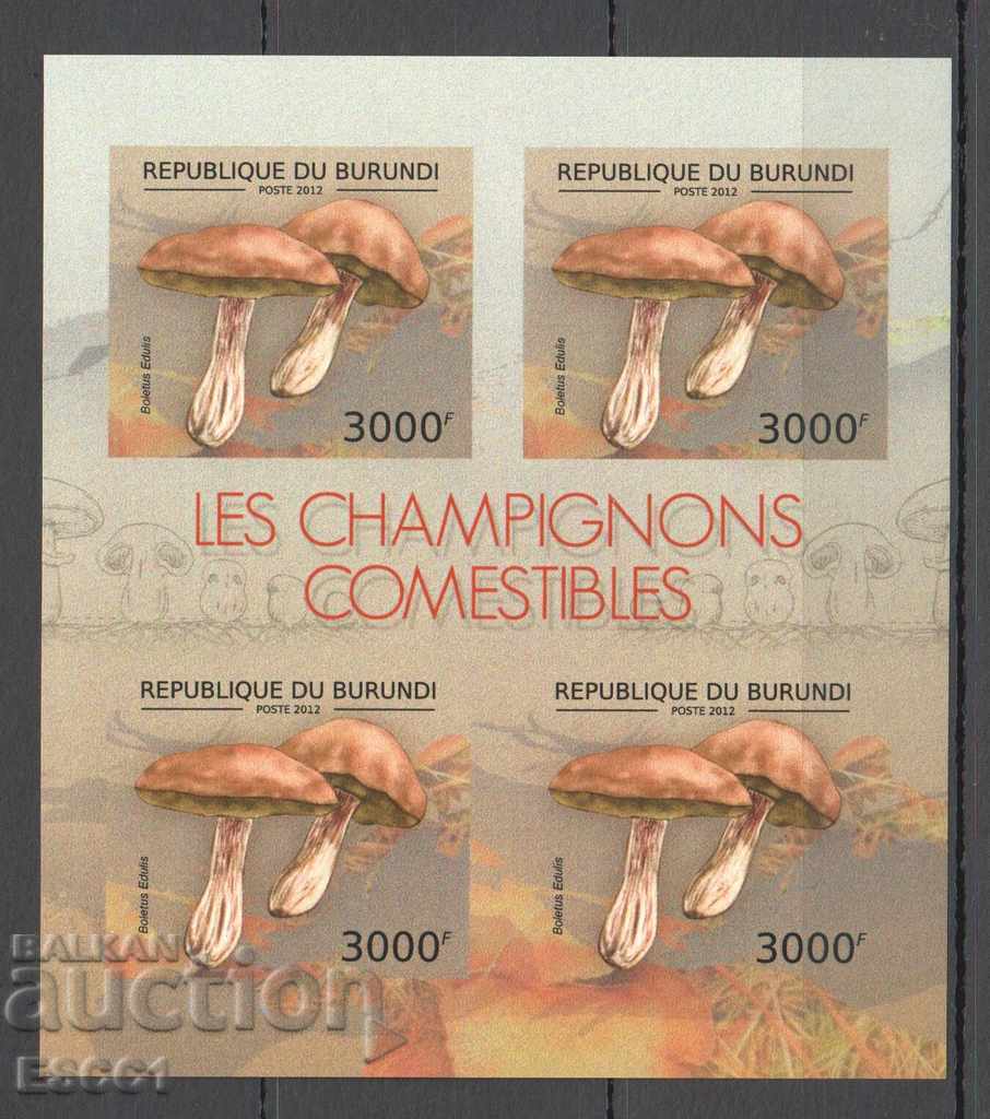 Licitație Pure blocuri neperforate Flora ciuperci 2012 din Burundi Licitație Pure blocuri neperforate Flora ciuperci 2012 din Burundi