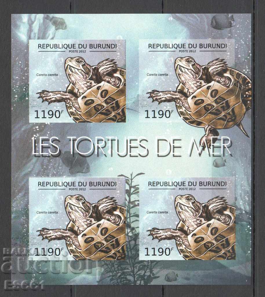 Auction Clean blocks unperforated Fauna Turtles 2012 from Burundi Auction Clean blocks unperforated Fauna Turtles 2012 from Burundi