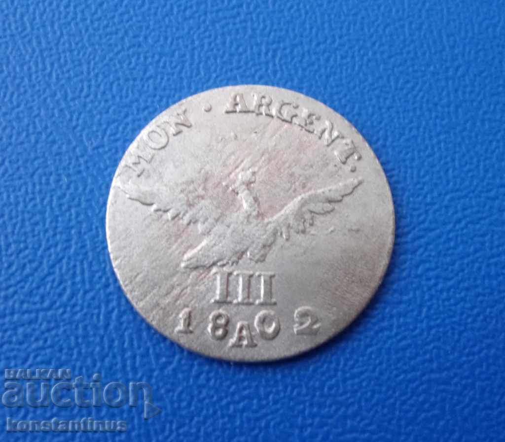 Germania Brandenburg 3 Gross 1802 Silver Rare Monede cu preț € 12.78 | 25.00 BGN