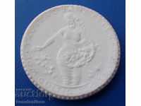 Germany Quedlinburg 10 Mar 1922 Porcelain Coin Rare