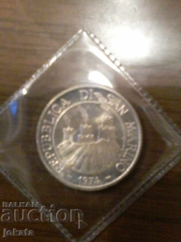 500 лири Сан Марино сребро