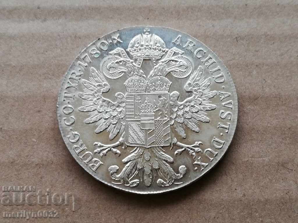 Τάλιρο Μαρία Τερέζα ασήμι, νόμισμα Αυστρίας, βάρος με τιμή € 64.42 | 125.99 BGN