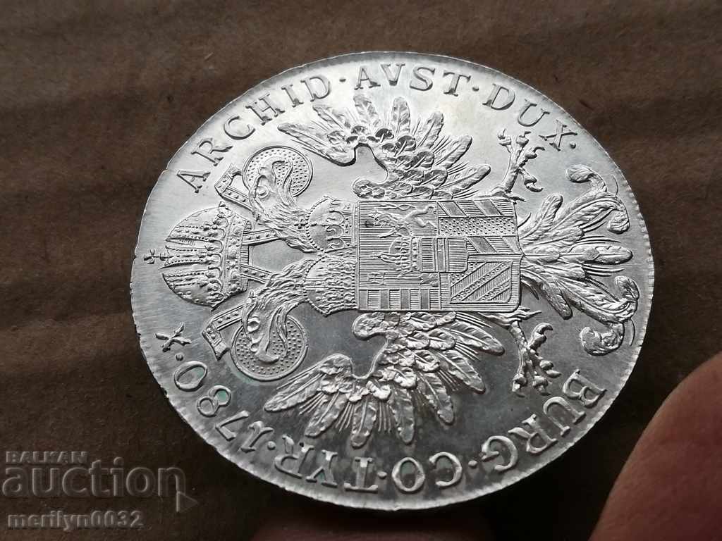 Auction Thaler Maria Theresia silver, coin Austria weight Auction Thaler Maria Theresia silver, coin Austria weight
