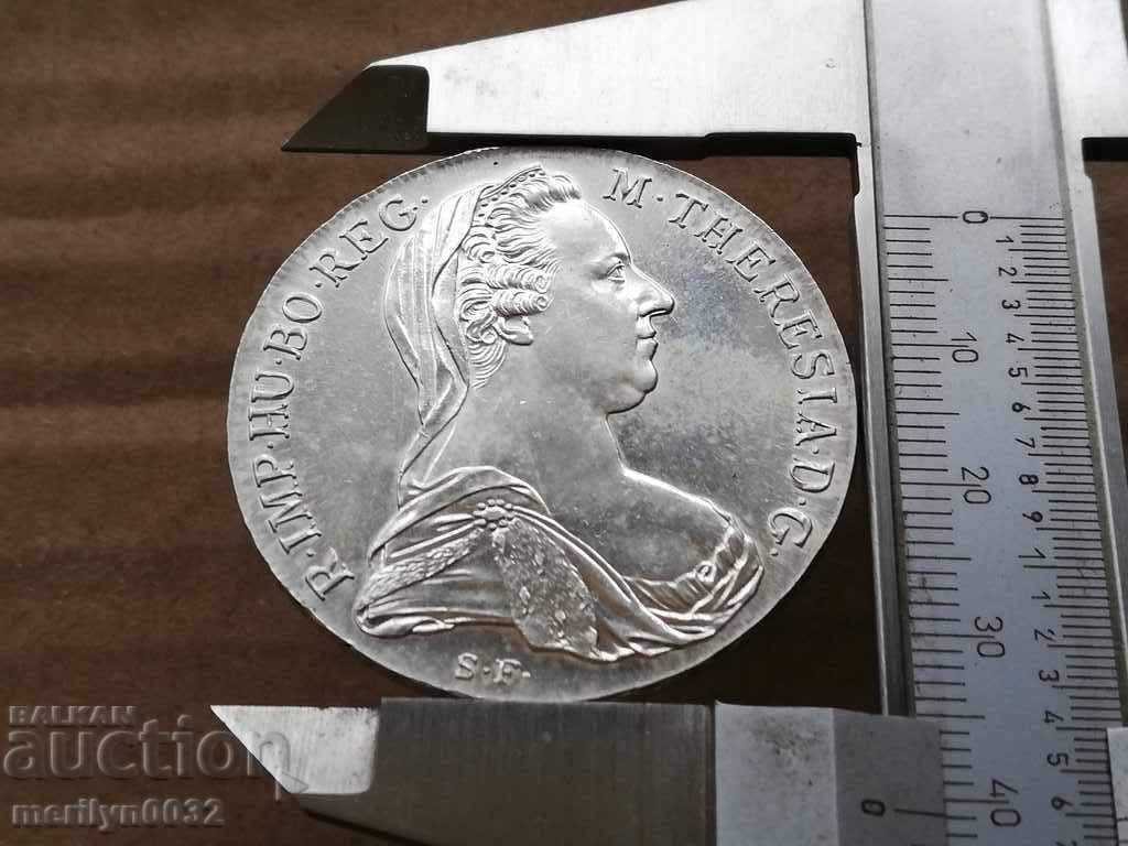 Τάλιρο Μαρία Τερέζα ασήμι, νόμισμα Αυστρίας, βάρος - 5