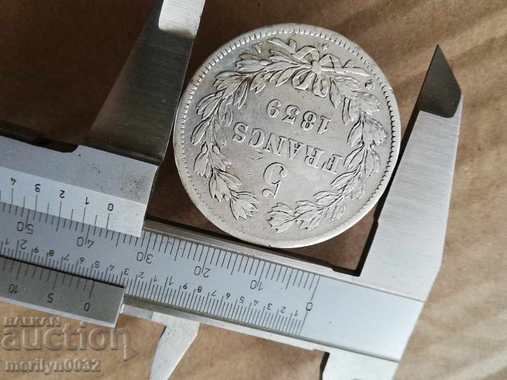 Licitație Monedă 5 franci argint Licitație Monedă 5 franci argint