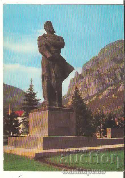 Harta Bulgaria Vratsa Monumentul lui Hristo Botev 5 *