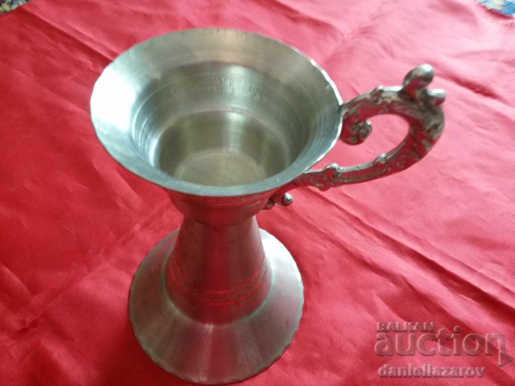 Auction  Rare Beautiful Old Candle Type Boccal