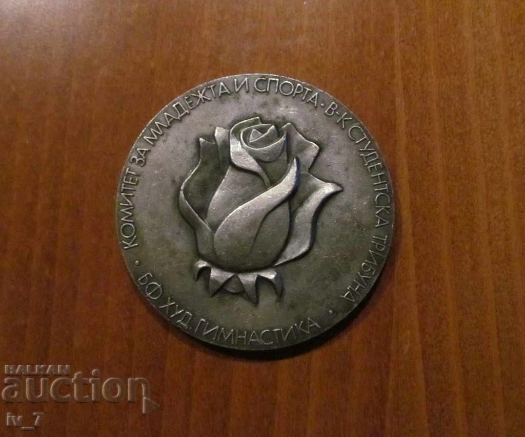 Plaque Dedicated to a Rhythmic Gymnastics Tournament with price € 5.00 | 9.78 BGN
