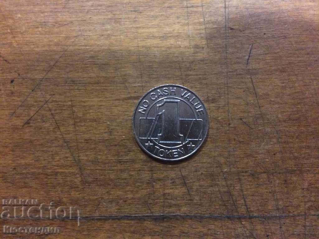 CASINO JETON with price 1.00 BGN | € 0.51