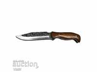 Ловен нож Охотник с гравюра и текстилна кания | 260х150