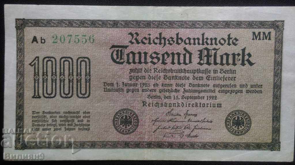 GERMANIA BRANDS 1000 1922