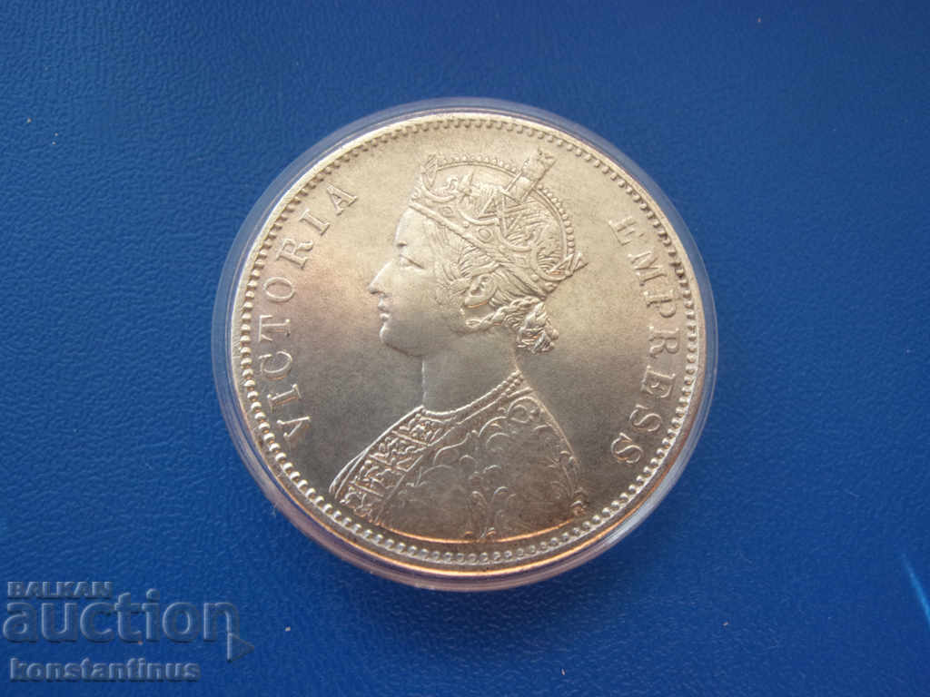 India britanică 1 Rupă 1882 Opțiune rară UNC Rare cu preț € 43.46 | 85.00 BGN