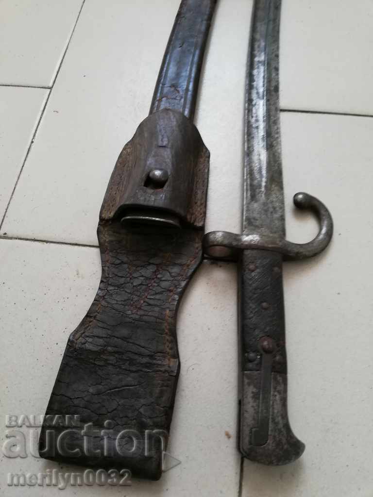 Bayonet bayonet knife for a Peabody-Martini rifle, cleaver with RTOV handle - 7 Bayonet bayonet knife for a Peabody-Martini rifle, cleaver with RTOV handle - 7