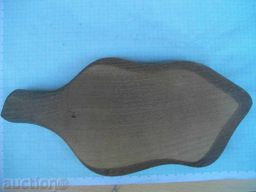 Wooden tray with six small metal cups - 5 Wooden tray with six small metal cups - 5