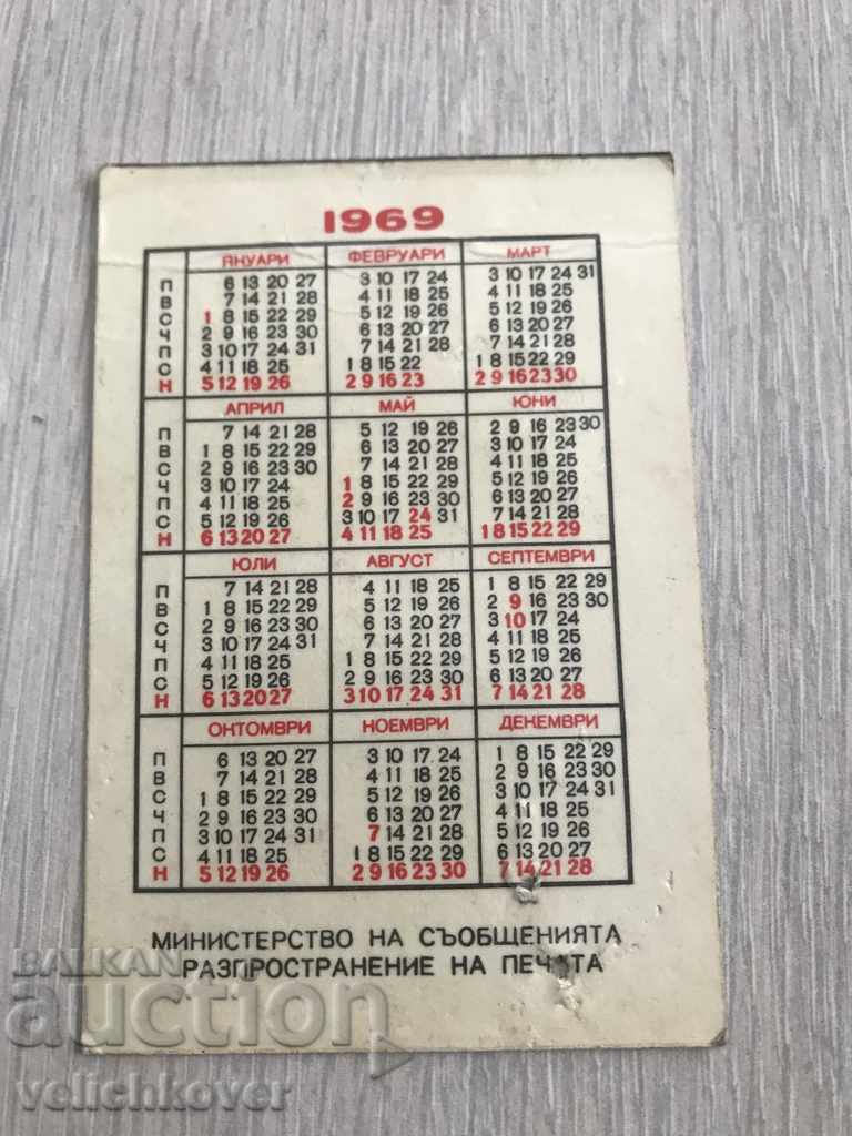 22992 Bulgaria calendar Month of Messages 1969 with price 2.00 BGN | € 1.02 22992 Bulgaria calendar Month of Messages 1969 with price 2.00 BGN | € 1.02