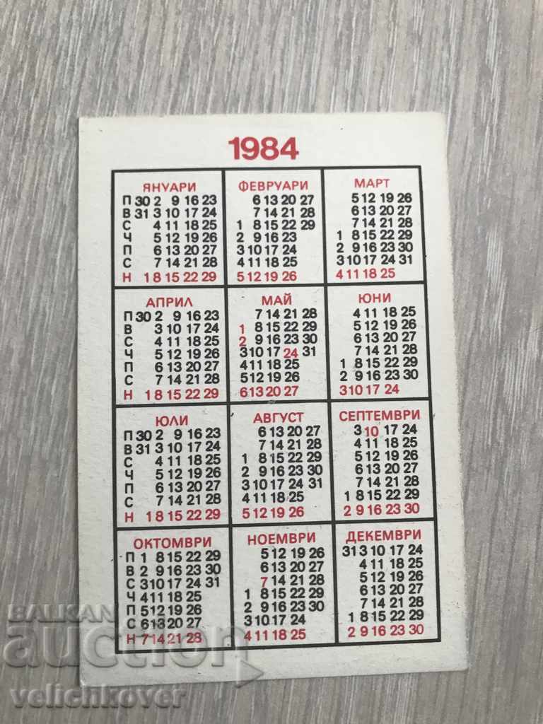 23027 Bulgaria calendar DSK Savings Bank 1984г. with price 2.00 BGN | € 1.02 23027 Bulgaria calendar DSK Savings Bank 1984г. with price 2.00 BGN | € 1.02