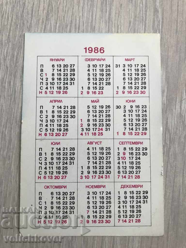 23029 Bulgaria calendar DSK Savings Bank 1986 with price 2.00 BGN | € 1.02 23029 Bulgaria calendar DSK Savings Bank 1986 with price 2.00 BGN | € 1.02