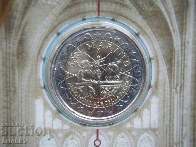 2 Euro 2005 San Marino "Galileo Galilei" San Marino - 2 Euro 2 Euro 2005 San Marino "Galileo Galilei" San Marino - 2 Euro