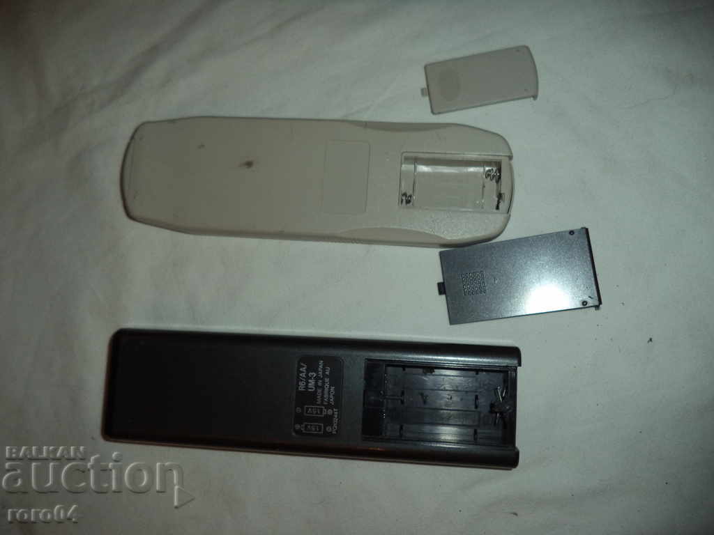 TWO OLD REMOTE CONTROLS - 7 TWO OLD REMOTE CONTROLS - 7