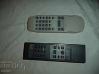 TWO OLD REMOTE CONTROLS