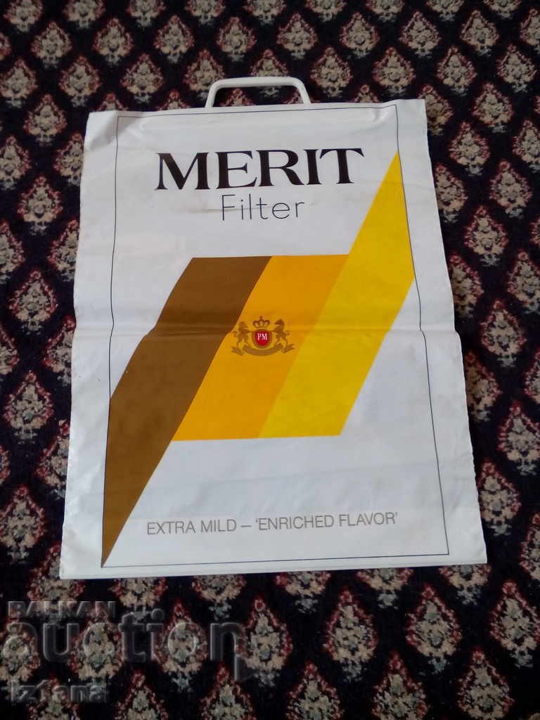 Old Merit bag with price 5.00 BGN | € 2.56 Old Merit bag with price 5.00 BGN | € 2.56