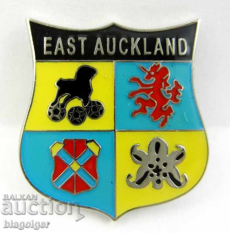 FOOTBALL-FOOTBALL BADGES-F.C.EAST AUCKLAND -NEW ZEALAND with price 7.00 BGN | € 3.58 FOOTBALL-FOOTBALL BADGES-F.C.EAST AUCKLAND -NEW ZEALAND with price 7.00 BGN | € 3.58
