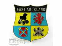 FOOTBALL-FOOTBALL BADGES-F.C.EAST AUCKLAND -NEW ZEALAND