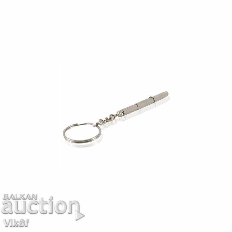 Mini keychain 3 in 1 screwdriver with price 2.50 BGN | € 1.28 Mini keychain 3 in 1 screwdriver with price 2.50 BGN | € 1.28