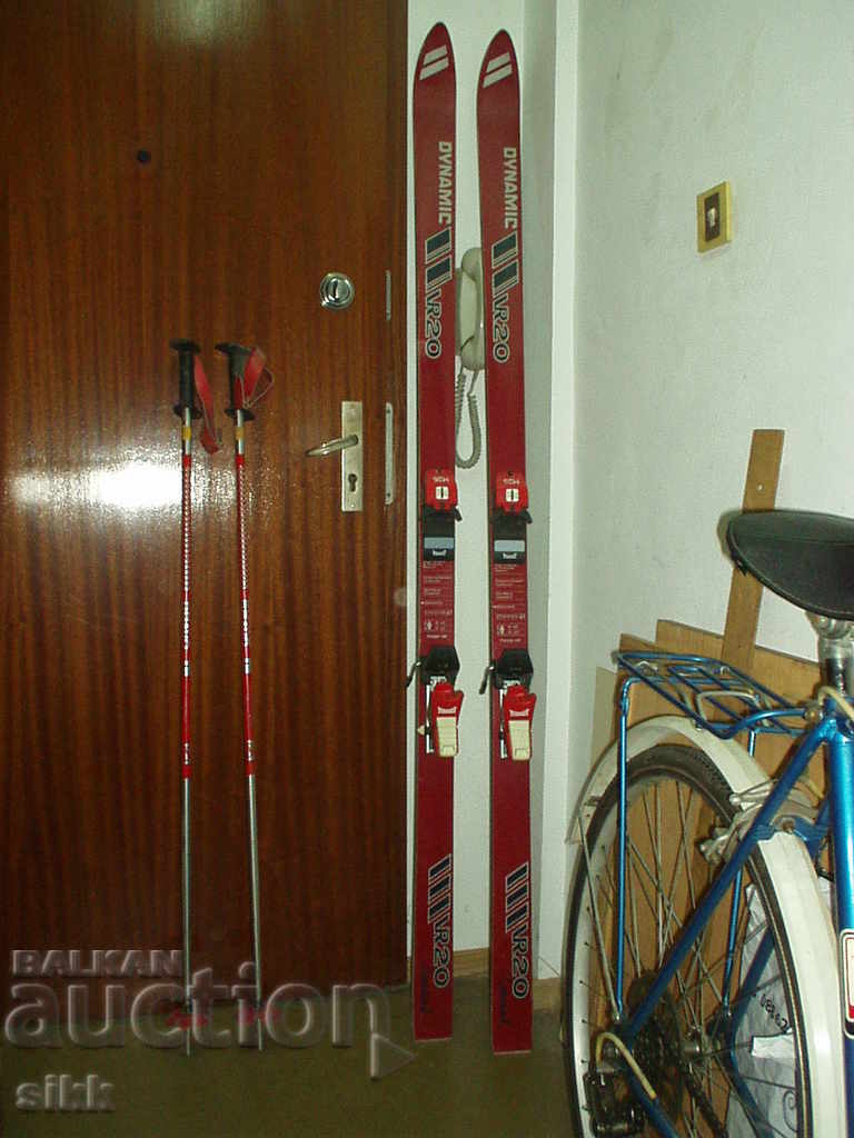 Skis and poles Skis and poles