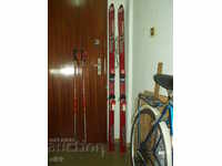 Ski and sticks