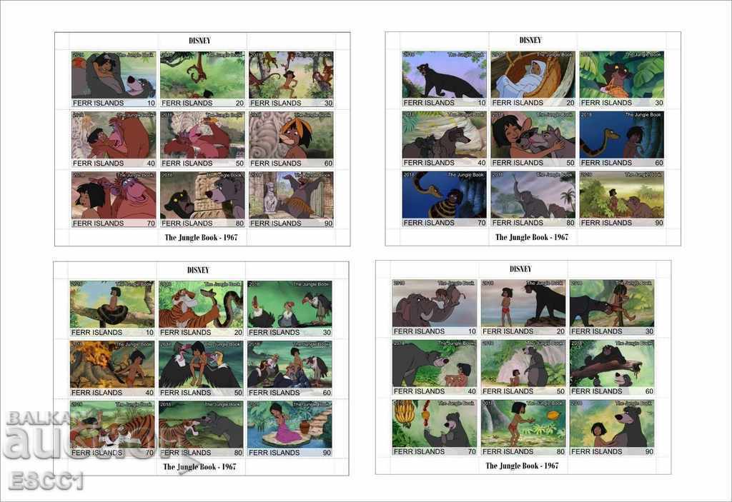 Чисти блокове Дисни Книга за джунглата 2018 от Острови Фер