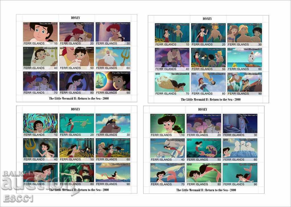 Clean Blocks Disney Little Mermaid 2018 de la Insula Ferries