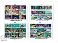 Καθαρό μπλοκ Disney Little Mermaid 2018 από το νησί Ferries
