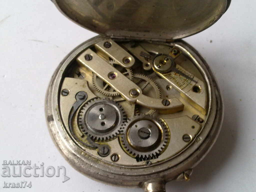 Δημοπρασία Ασημένιο ρολόι τσέπης Δημοπρασία Ασημένιο ρολόι τσέπης