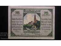 GERMANIA 75 pfennig 1922 Unc