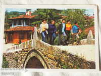 Koprivshtitsa tourists on the bridge of the first rifle K 202