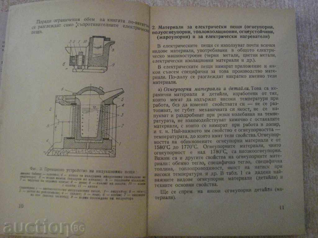 Delivery of Book "Electric furnaces - Georgi St. Kovachev" - 178 pp.