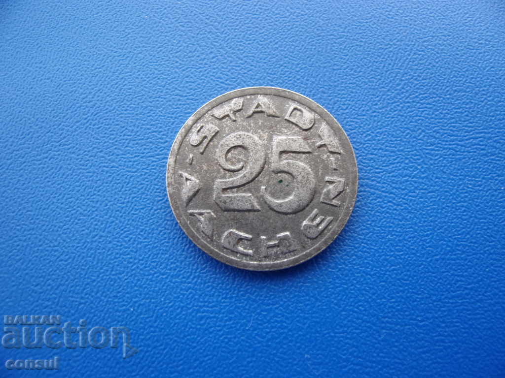Γερμανία - Aachen 25 Pfennig 1920 με τιμή € 4.09 | 8.00 BGN