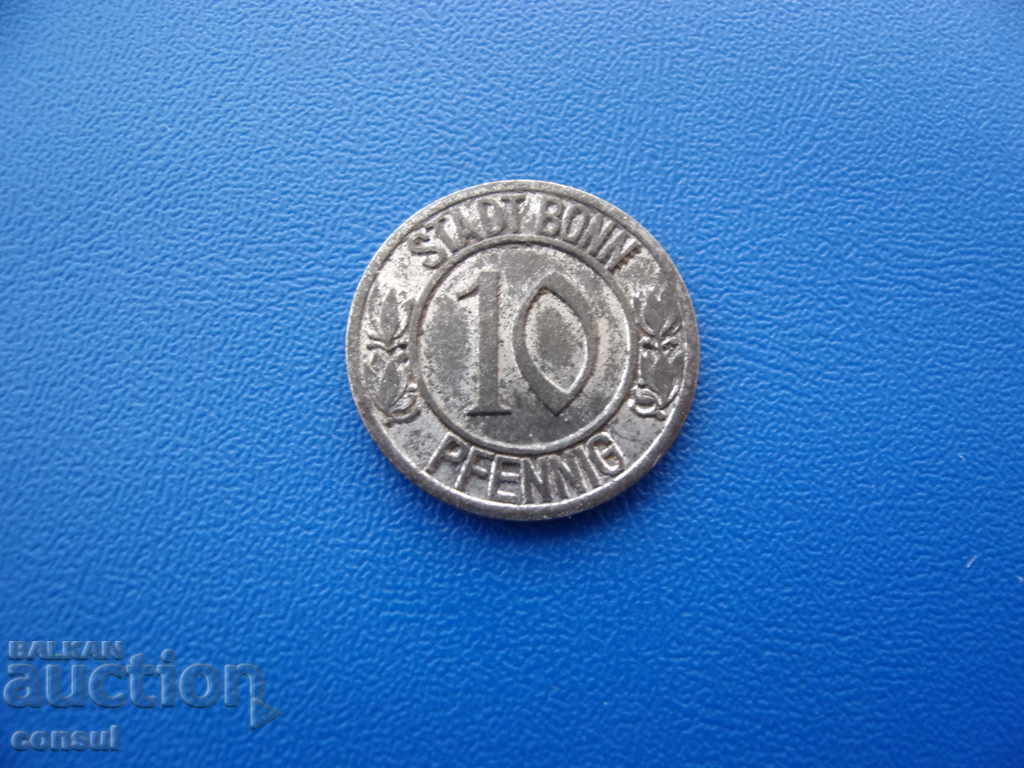 Γερμανία - Βόννη 10 Pfennig 1920 με τιμή € 3.58 | 7.00 BGN