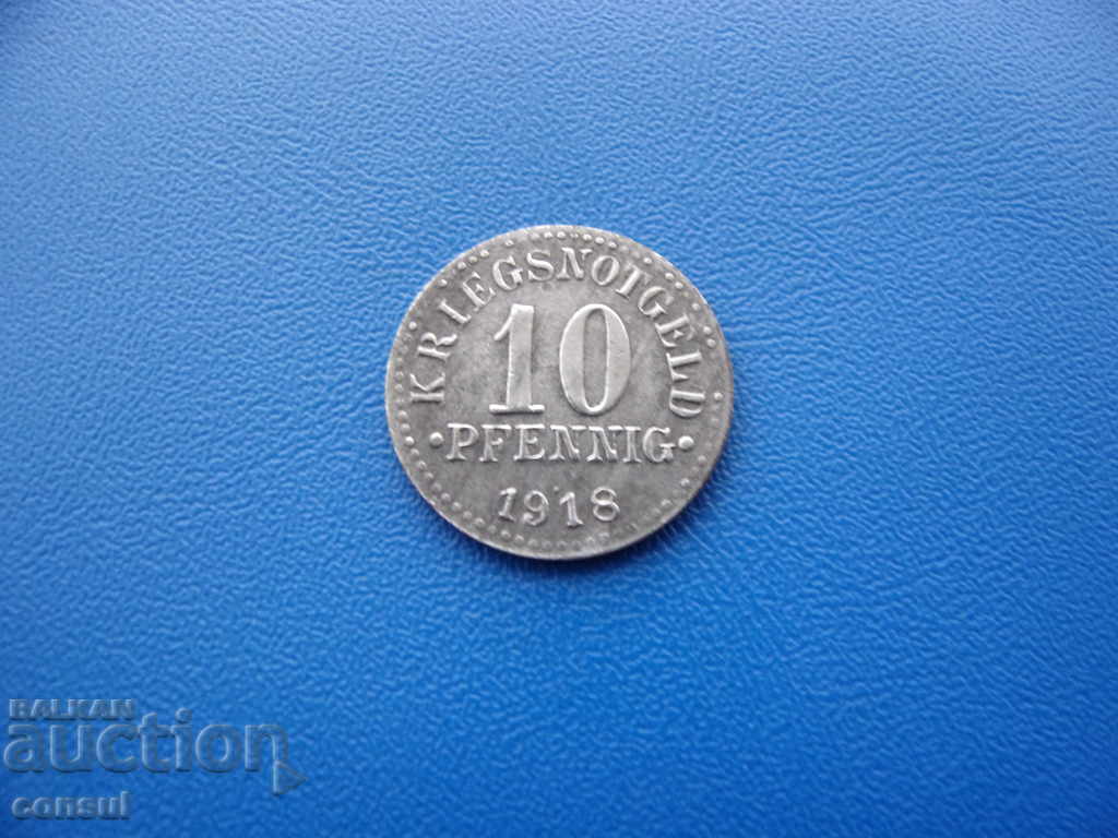 Γερμανία - Braunschweig 10 Pfennig 1918 με τιμή € 3.58 | 7.00 BGN Γερμανία - Braunschweig 10 Pfennig 1918 με τιμή € 3.58 | 7.00 BGN