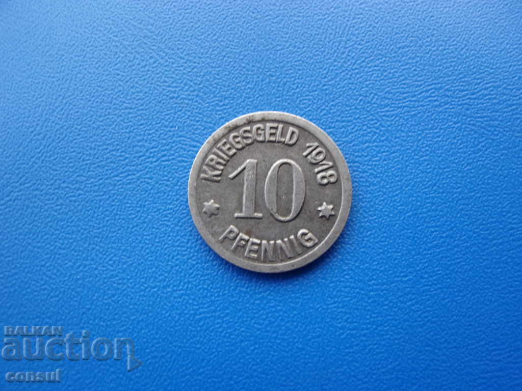 Germania - Coblenz 10 Pfennig 1918 cu preț € 3.58 | 7.00 BGN