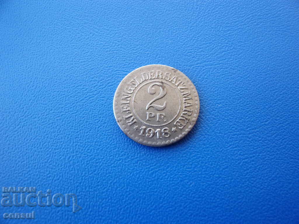 Germania - Elbing 2 Pennig 1918 cu preț € 4.60 | 9.00 BGN