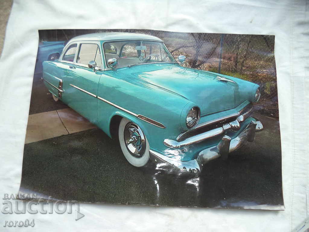 Auction  RETRO AUTOMOBILE - STAR PLACAT - POSTER - AFISH - PHOTO