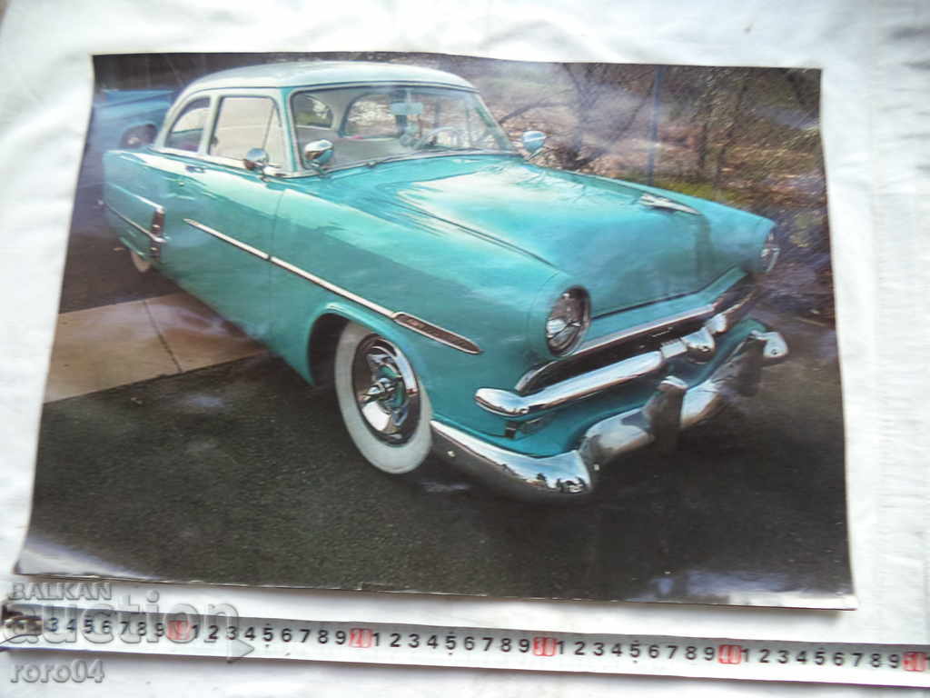 Delivery of RETRO AUTOMOBILE - STAR PLACAT - POSTER - AFISH - PHOTO