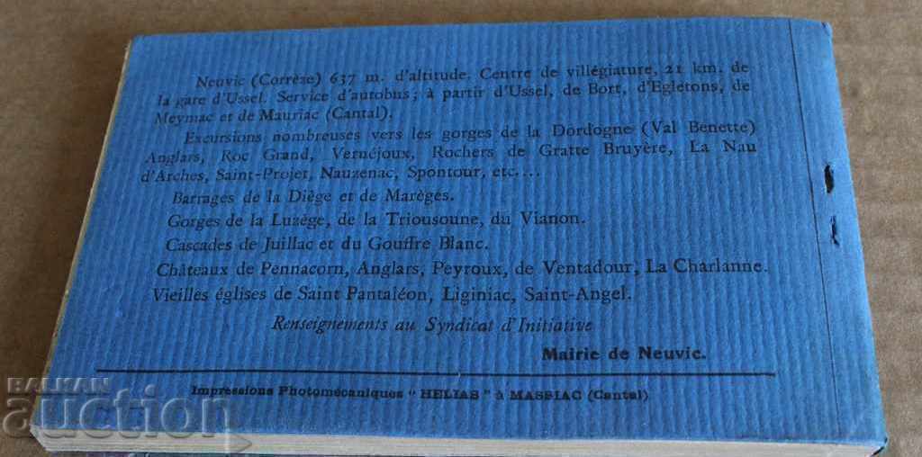 1930-ALBUM WITH 20 FRENCH POSTAL CARDS CARD BOARD - 5 1930-ALBUM WITH 20 FRENCH POSTAL CARDS CARD BOARD - 5