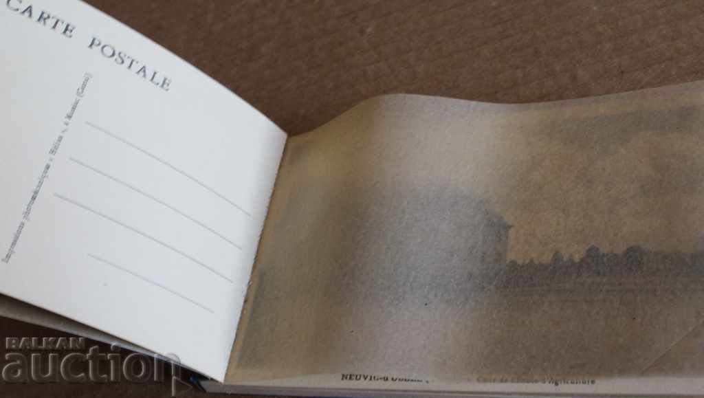 1930-ALBUM WITH 20 FRENCH POSTAL CARDS CARD BOARD - 7 1930-ALBUM WITH 20 FRENCH POSTAL CARDS CARD BOARD - 7