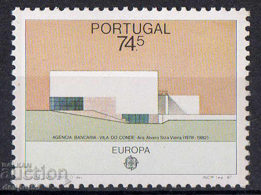 1987. Португалия. Европа - Модерна архитектура.