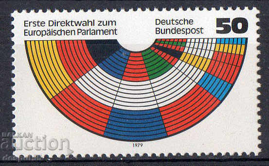 1979. Germany. Elections to the European Parliament.